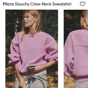 Pilcro slouchy crew neck